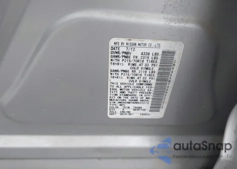 2013 Nissan Rogue S из США, поврежденный, VIN JN8AS5MT9DW502013